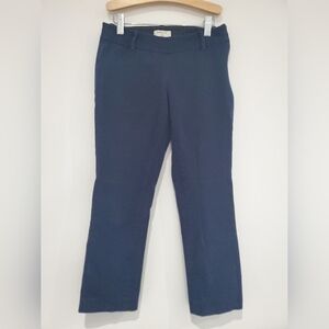Capri Pants ARITIZA BABATON Navy Cotton size 0 waist 12.5"